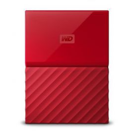 Dysk zewnętrzny WD My Passport 1TB Czerwony WDBYNN0010BRD-WESN w Media Markt