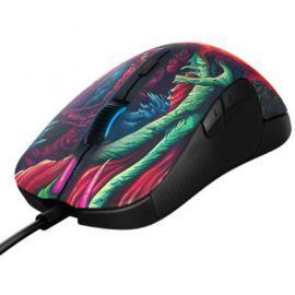 Mysz przewodowa STEELSERIES Rival 300 CS:GO Hyper Beast Edition w Media Markt