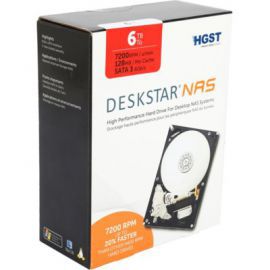 Dysk HDD HGST Deskstar NAS 6 TB H3IKNASN600012872SE
