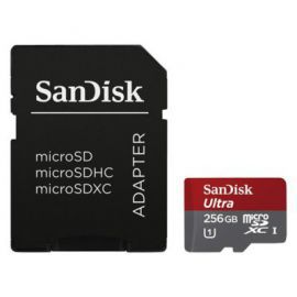 Karta pamięci SANDISK Ultra microSDXC 256GB 95MB/s Class 10 UHS-I + adapter