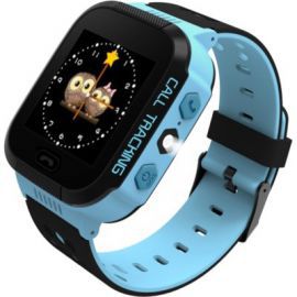 SmartWatch z lokalizatorem GPS dla dzieci ART AW-K02B Flashlight Blue w Media Markt