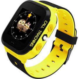 SmartWatch z lokalizatorem GPS dla dzieci ART AW-K02Y Flashlight Yellow w Media Markt