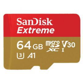 Karta pamięci SANDISK microSDXC Extreme 64GB 90MB/s C10 U3 V30