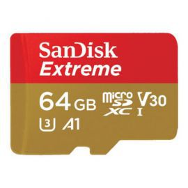Karta pamięci SANDISK microSDXC Extreme 64GB 90MB/s C10 U3 V30