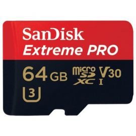Karta pamięci SANDISK microSDXC 64GB Class 10 UHS-I 100MB/s + adapter SD w Media Markt