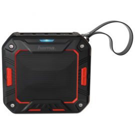 Głośnik Bluetooth HAMA Rockman-S Czarno-czerwony w Media Markt