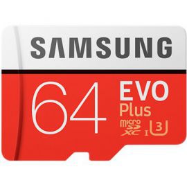 Karta pamięci SAMSUNG MB-MC64GA/EU 64GB MicroSD EVO Plus + adapter