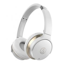 Słuchawki bezprzewodowe AUDIO TECHNICA ATH-AR3BT Biały w Media Markt