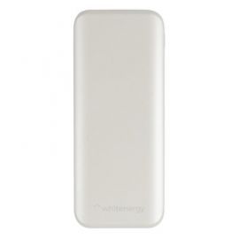 Powerbank WHITENERGY Polymer Battery 3000mAh Biały 10454
