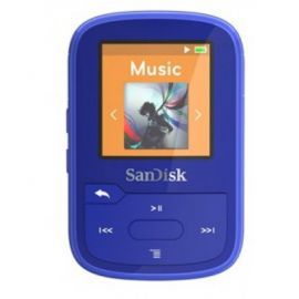 Odtwarzacz MP3 SANDISK Sansa Clip Sport Plus 16GB Niebieski w Media Markt