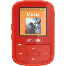 Odtwarzacz MP3 SANDISK Sansa Clip Sport Plus 16GB Czerwony w Media Markt