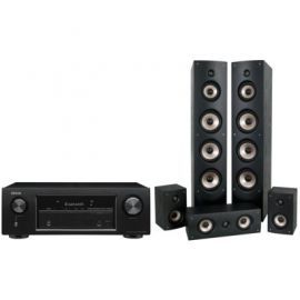 Kino domowe DENON AVR-X540BT + Eltax Monaco Czarny