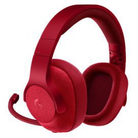 Słuchawki dla graczy LOGITECH G433 Czerwony 981-000652 w Media Markt