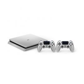 Konsola SONY PlayStation 4 Slim 500GB D Chassis Srebrna + Kontroler DualShock 4 Srebrny + Playstation Plus 14 dni w Media Markt