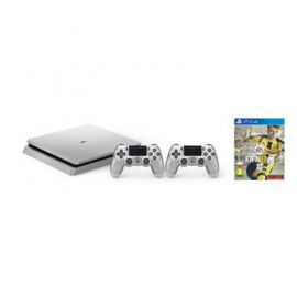 Konsola SONY PlayStation 4 Slim 500GB D Chassis Srebrna + Kontroler DualShock 4 Srebrny + FIFA 17