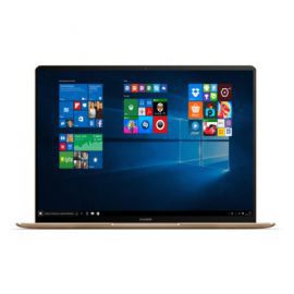 Laptop HUAWEI MateBook X i7-7500U/8GB/SSD 512GB/HD620/W10 Złoty w Media Markt