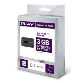 Router ALCATEL LinkZone Czarny + starter Play 3GB