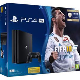 Konsola SONY PlayStation 4 Pro 1TB A Chassis Czarna + FIFA 18 + Playstation Plus 14 dni