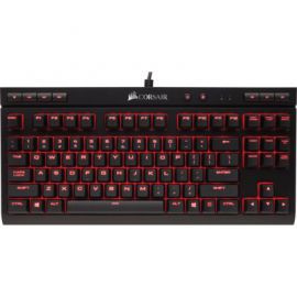 Klawiatura przewodowa CORSAIR K63 Red LED Cherry MX Red w Media Markt