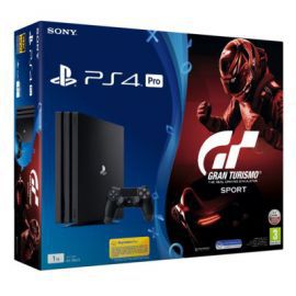 Konsola SONY PlayStation 4 Pro 1TB B Chassis Czarna + Gran Turismo Sport + To jesteś Ty Voucher + Playstation Plus 14 dni