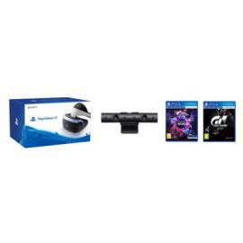 Gogle Wirtualnej Rzeczywistości SONY PlayStation VR + PlayStation Camera V2 + VR Worlds (Voucher) + Gran Turismo Sport w Media Markt