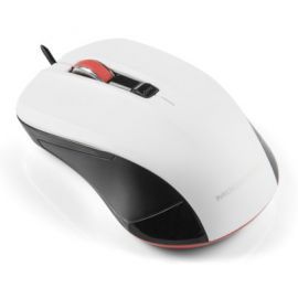 Mysz przewodowa MODECOM MC-M9.1 Biało-czarny w Media Markt