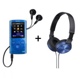 Produkt z outletu: Odtwarzacz SONY NWZ-E384L + słuchawki MDR-ZX310L