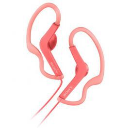 Produkt z outletu: Sportowe słuchawki douszne SONY MDR-AS210 Różowy