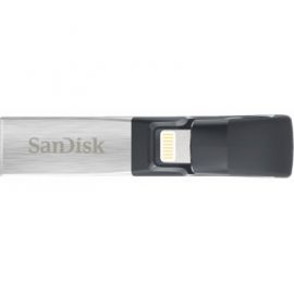 Produkt z outletu: Pamięć USB SANDISK iXpand 128 GB Srebrno-czarny