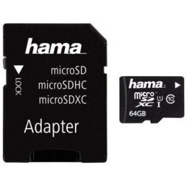 Produkt z outletu: Karta pamięci HAMA microSDXC 64GB C10
