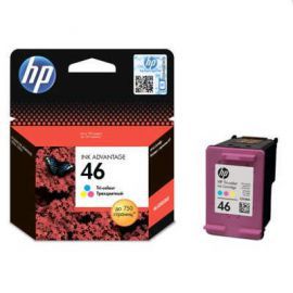 Produkt z outletu: Tusz HP 46 Kolorowy