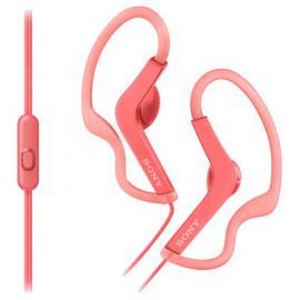 Produkt z outletu: Sportowe słuchawki douszne SONY MDR-AS210AP Różowy