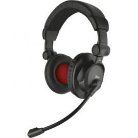 Produkt z outletu: Słuchawki przewodowe TRUST AHS-121 Czarno-czerwony