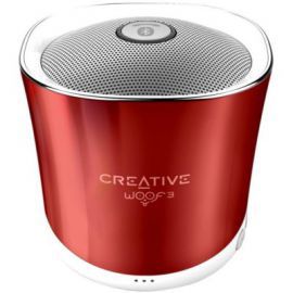 Produkt z outletu: Mikrogłośnik CREATIVE Woof 3 Czerwony w Media Markt