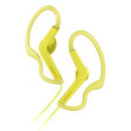Produkt z outletu: Sportowe słuchawki douszne SONY MDR-AS210 Żółty