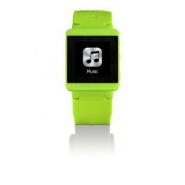 Produkt z outletu: Odtwarzacz MP4 LENCO MP3 Sportwatch-100 Limonkowy