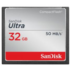 Produkt z outletu: Karta pamięci SANDISK Ultra CF 32GB 50MB/s
