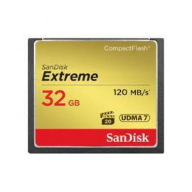 Produkt z outletu: Karta pamięci SANDISK Extreme CF 32GB 120MB/s