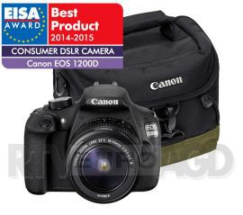 Canon EOS 1200D + 18 - 55 mm DC III + torba + karta 8GB w RTV EURO AGD