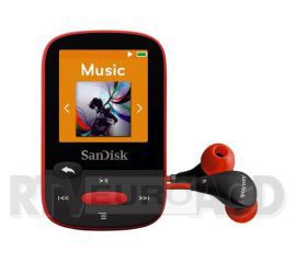 SanDisk Sansa Clip Sport 4GB (czerwony) w RTV EURO AGD