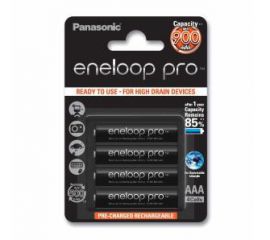 Panasonic Eneloop Pro BK4HCDE/4B 900mAh AAA (4szt)