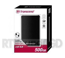 Transcend StoreJet 25 A3 500GB USB 3.0 (czarny) w RTV EURO AGD