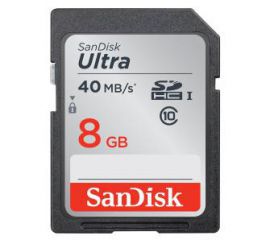 SanDisk Ultra SDHC Class 10 UHS-I 8GB w RTV EURO AGD