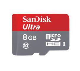 SanDisk Ultra microSDHC Class 10 8GB w RTV EURO AGD