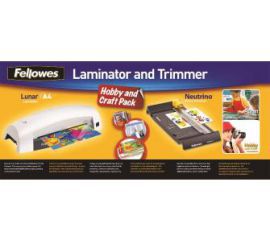 Fellowes Lunar A4 + trymer Neutrino A5 + folia