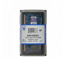 Kingston DDR3 4GB KVR13S9S8/4 SODIMM w RTV EURO AGD
