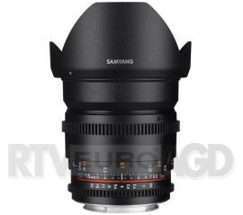 Samyang 16mm T2.2 VDSLR ED AS UMC CS II Canon w RTV EURO AGD