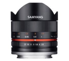 Samyang 8mm f/2.8 UMC Fisheye II Sony E (czarny) w RTV EURO AGD