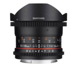 Samyang 12mm T3.1 VDSLR ED AS NCS Fisheye Sony E w RTV EURO AGD