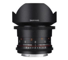 Samyang 14mm T3.1 VDSLR ED AS IF UMC II M3/4 w RTV EURO AGD